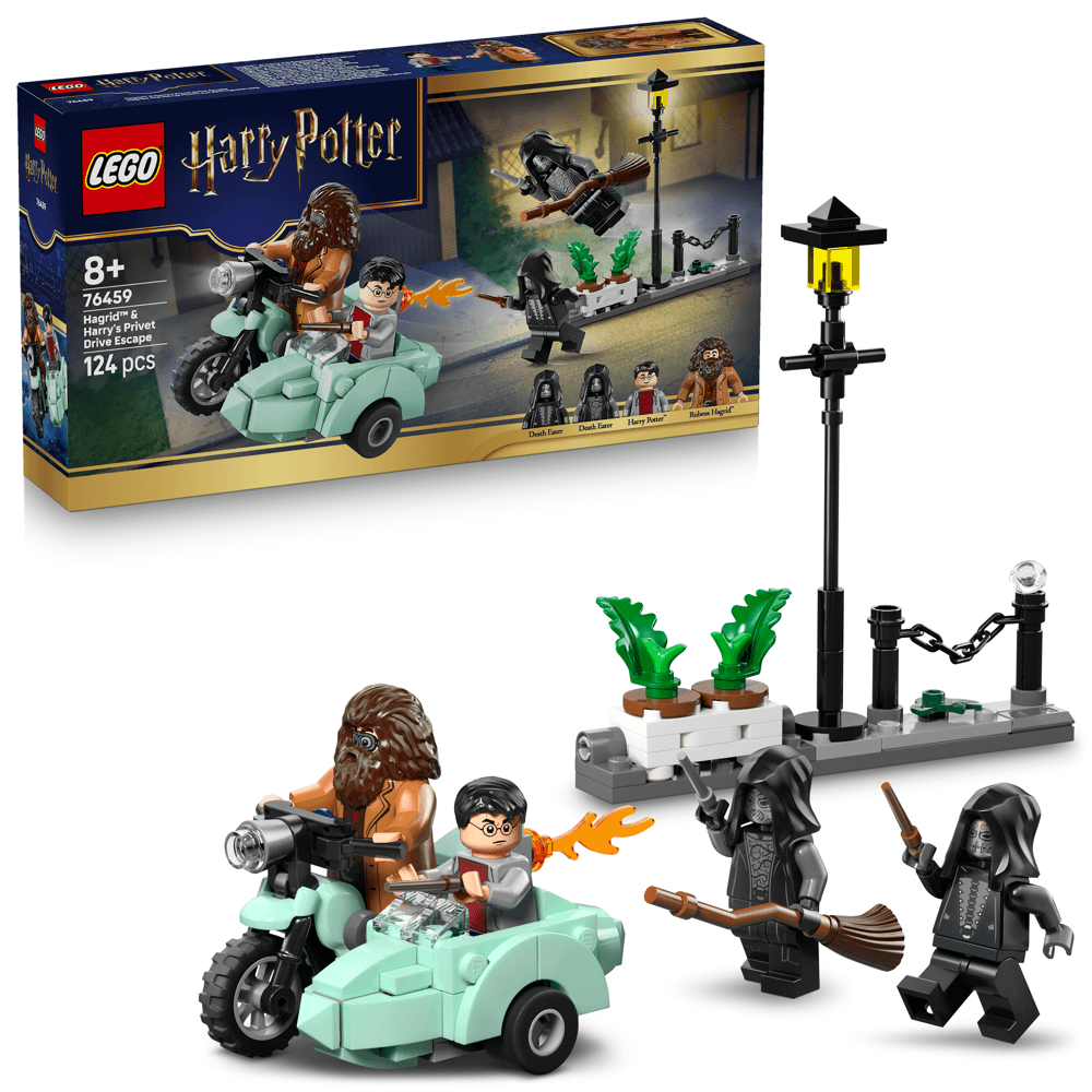 Lego Hagrid/Harry Privet Drive Escape